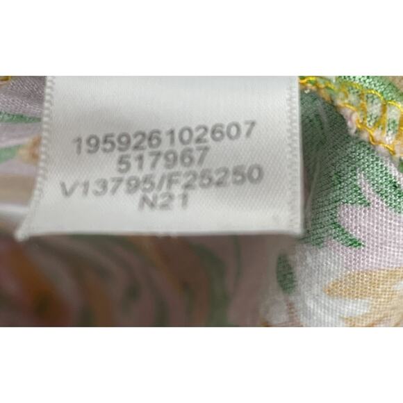 Draper James Lands End Floral Fruit Cotton Shift Tank Dress Lounge Cover Up M - Picture 5 of 6